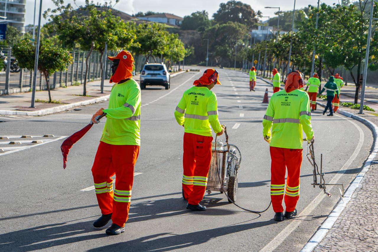 Equipes nas ruas